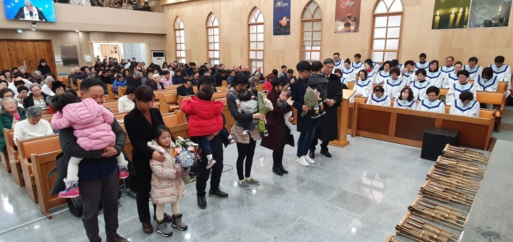 성탄절 유아세례 