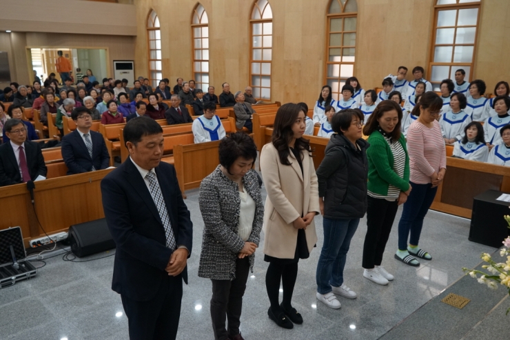 새가족 교육 수료식