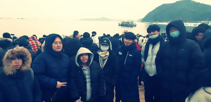 청년부 새해 해돋이