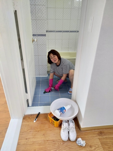 부목사님 이사 사택 청소 