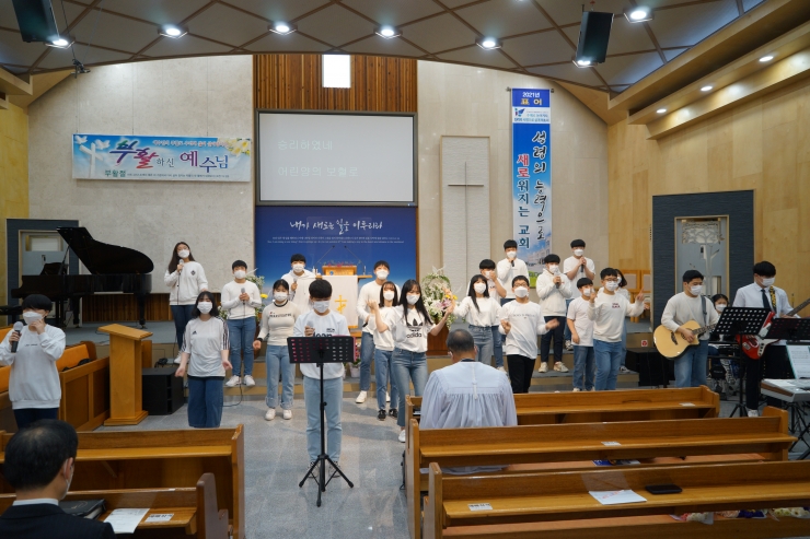 2021년 부활감사예배